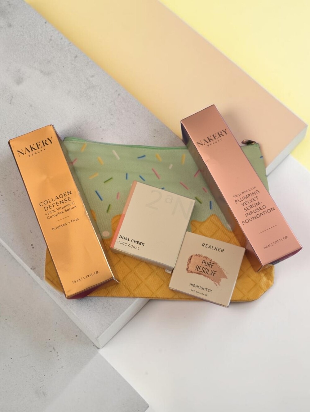 Nakery Beauty Collagen Defense Serum & Plumping Velvet Serum Bundle